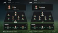FC Porto and Manchester United's squads (Image via EA Sports)